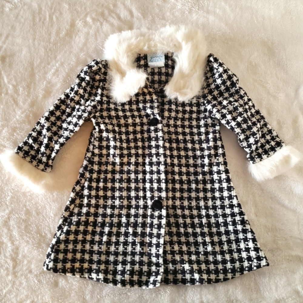 Jessica Ann Toddler Houndstooth Jacket - 24 mo.